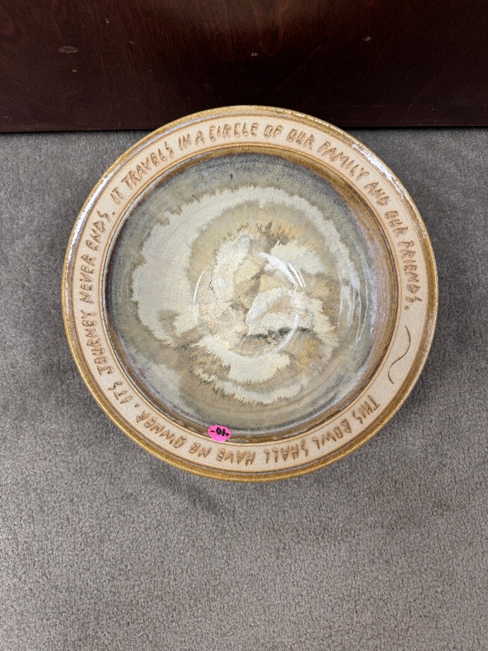 BRAND NEW This Bowl Shall Have No Owner, It's Journey Never Ends